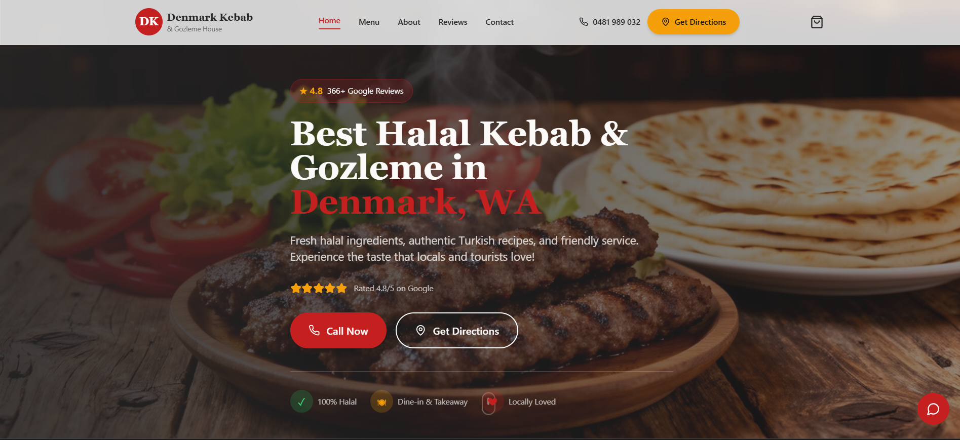 Denmark Kebab Reservation Platform